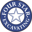 Four Star Excavating logo