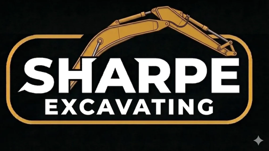 Sharpe Excavating logo